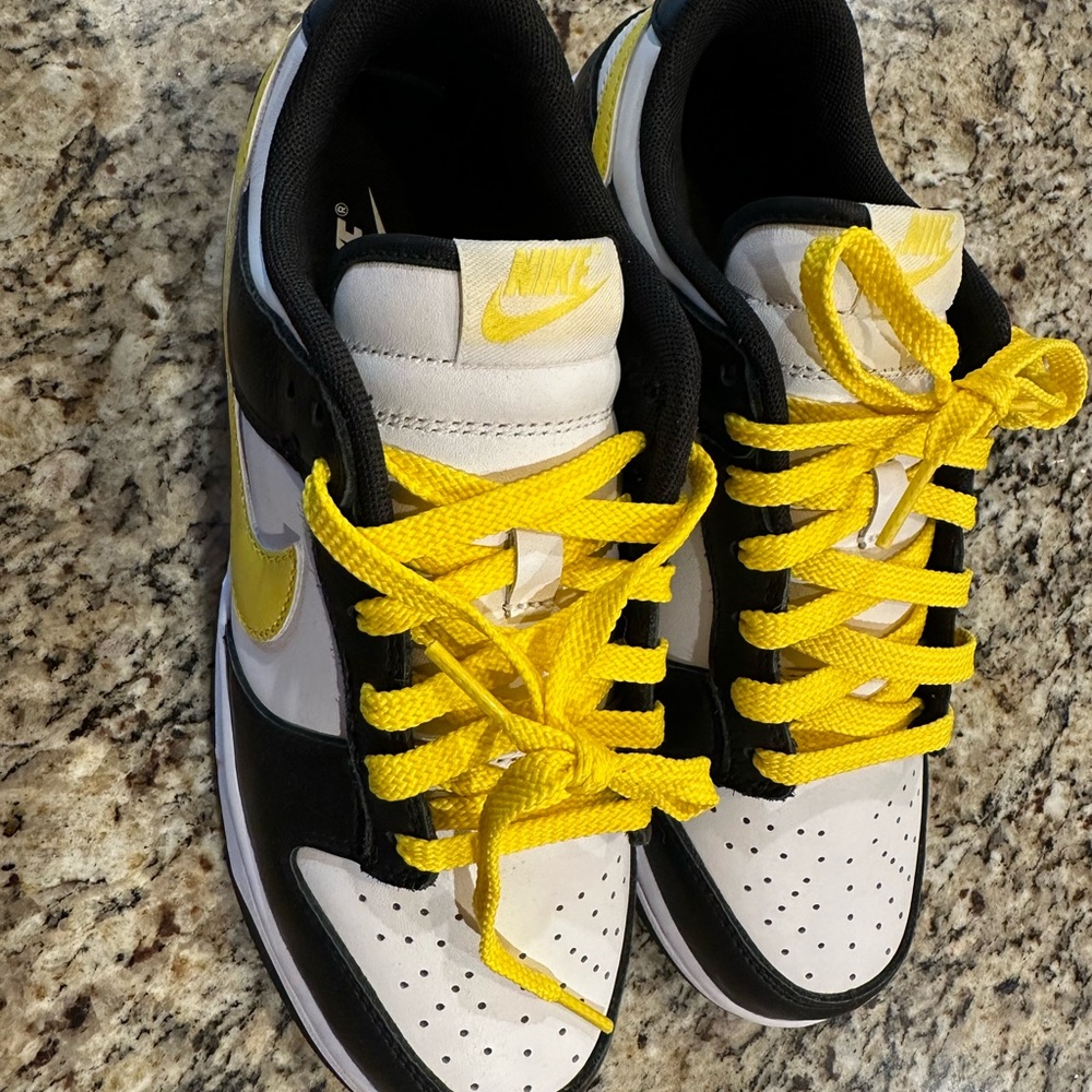 Nike Black and Yellow Athletic Shoes